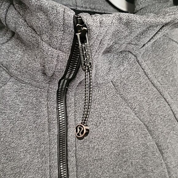 Lululemon Grey Full Zip Scuba Hoodie - Picture 6 of 8